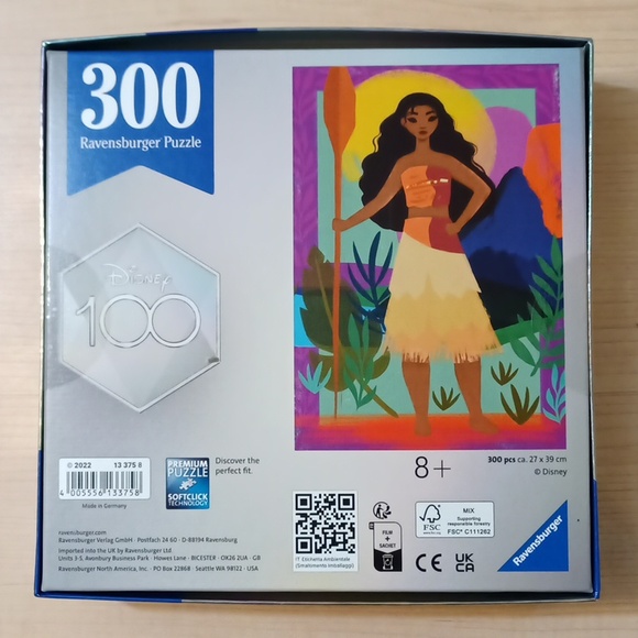 Disney Moana Ravensburger 300 pc jigsaw puzzle - Picture 3 of 7